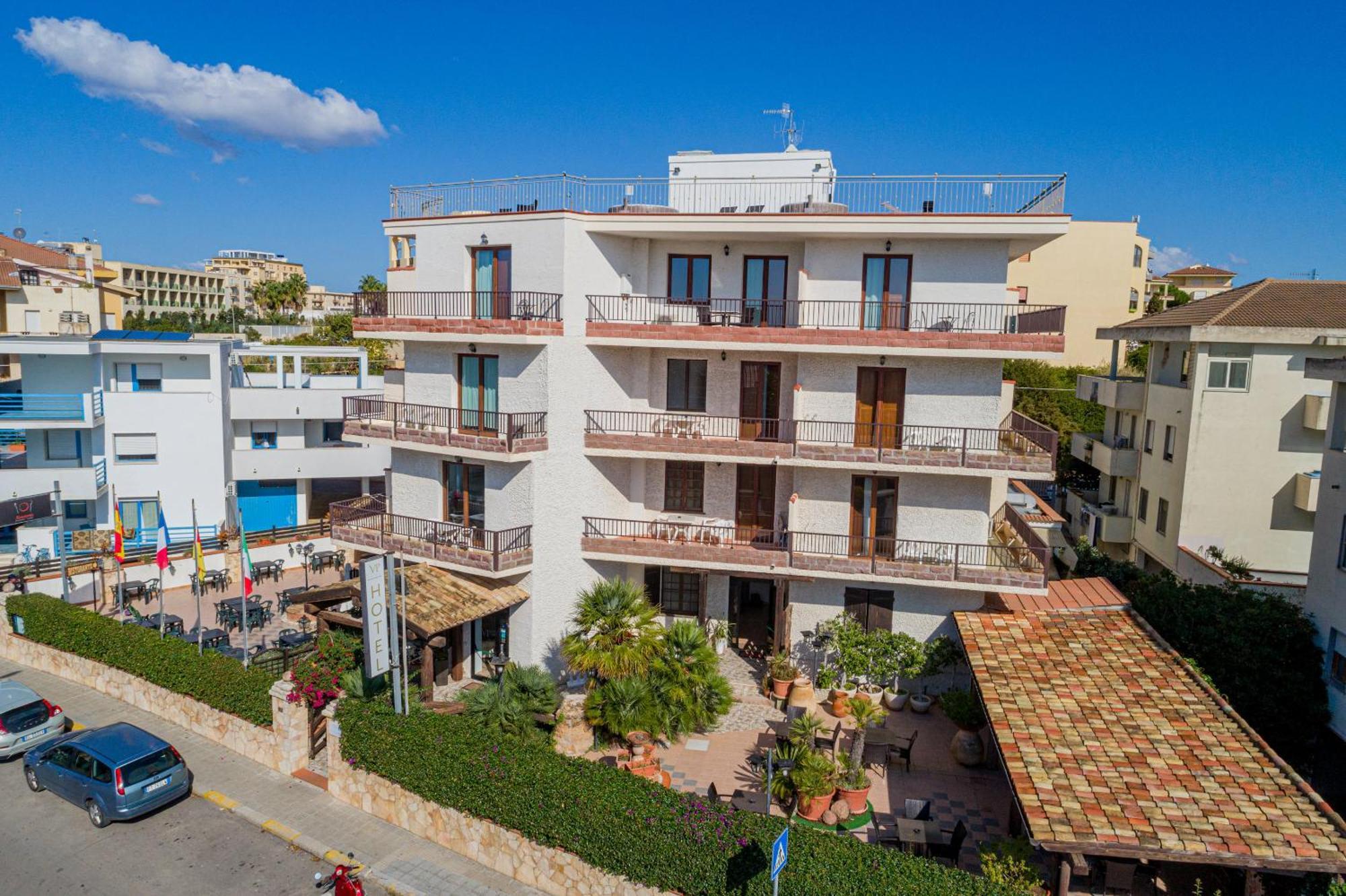 Hotel Villa Piras Alghero Exterior photo